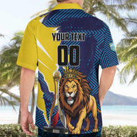 Custom Kings Saint Lucia Champions Cricket Hawaiian Shirt St Lucia Glory Awaits - Wonder Print Shop