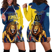 Custom Kings Saint Lucia Champions Cricket Hoodie Dress St Lucia Glory Awaits - Wonder Print Shop