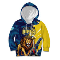 Custom Kings Saint Lucia Champions Cricket Kid Hoodie St Lucia Glory Awaits - Wonder Print Shop