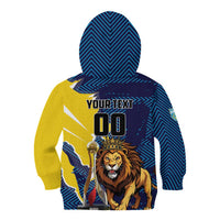 Custom Kings Saint Lucia Champions Cricket Kid Hoodie St Lucia Glory Awaits - Wonder Print Shop