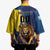 Custom Kings Saint Lucia Champions Cricket Kimono St Lucia Glory Awaits - Wonder Print Shop