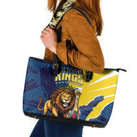 Kings Saint Lucia Champions Cricket Leather Tote Bag St Lucia Glory Awaits - Wonder Print Shop