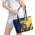 Kings Saint Lucia Champions Cricket Leather Tote Bag St Lucia Glory Awaits - Wonder Print Shop