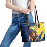 Kings Saint Lucia Champions Cricket Leather Tote Bag St Lucia Glory Awaits - Wonder Print Shop