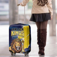 Kings Saint Lucia Champions Cricket Luggage Cover St Lucia Glory Awaits - Wonder Print Shop