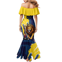 Custom Kings Saint Lucia Champions Cricket Mermaid Dress St Lucia Glory Awaits - Wonder Print Shop