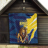 Kings Saint Lucia Champions Cricket Quilt St Lucia Glory Awaits - Wonder Print Shop