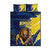 Kings Saint Lucia Champions Cricket Quilt Bed Set St Lucia Glory Awaits - Wonder Print Shop