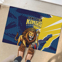 Kings Saint Lucia Champions Cricket Rubber Doormat St Lucia Glory Awaits - Wonder Print Shop