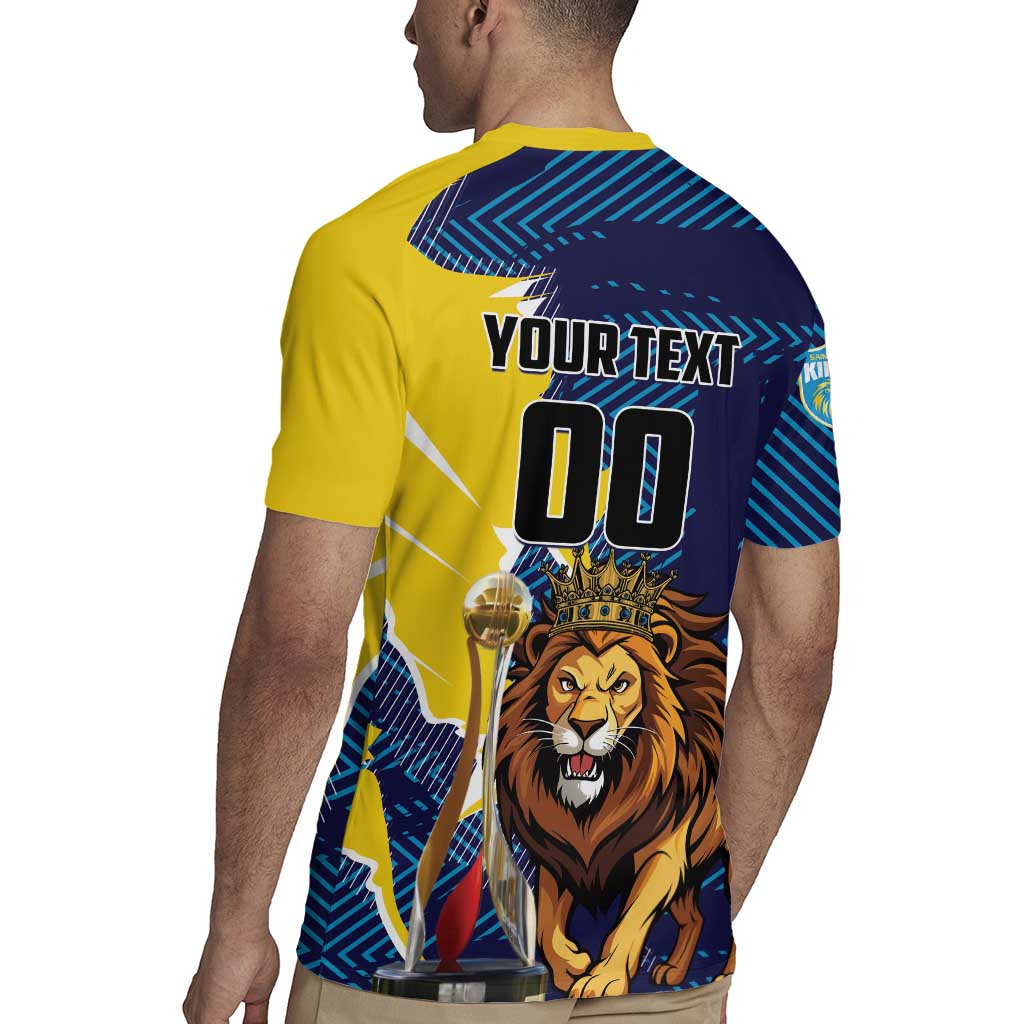 Custom Kings Saint Lucia Champions Cricket Rugby Jersey St Lucia Glory Awaits - Wonder Print Shop