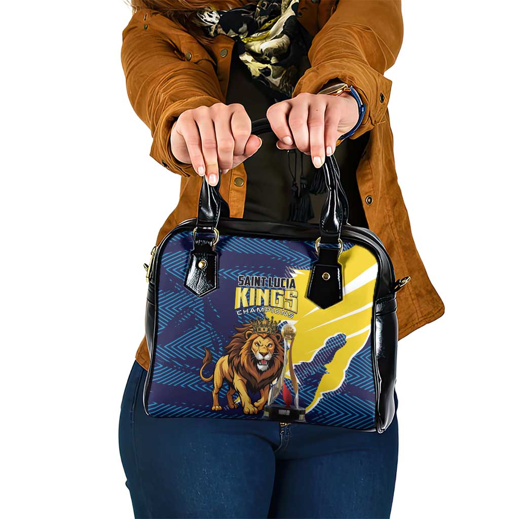 Kings Saint Lucia Champions Cricket Shoulder Handbag St Lucia Glory Awaits - Wonder Print Shop