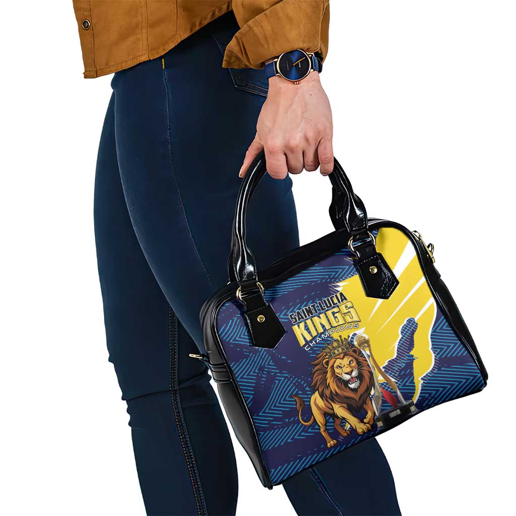 Kings Saint Lucia Champions Cricket Shoulder Handbag St Lucia Glory Awaits - Wonder Print Shop