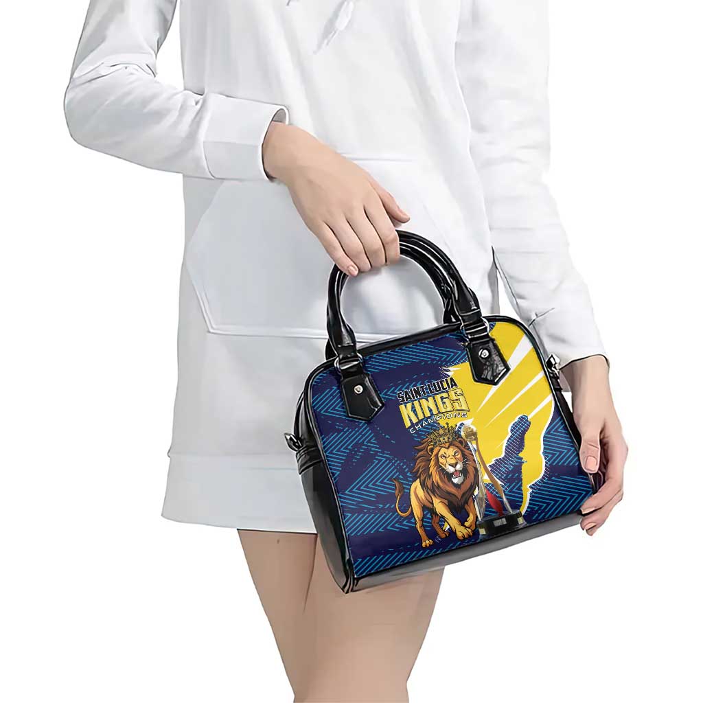 Kings Saint Lucia Champions Cricket Shoulder Handbag St Lucia Glory Awaits - Wonder Print Shop
