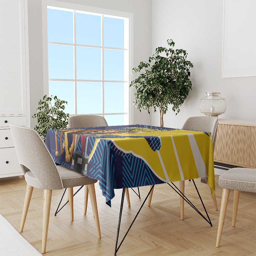 Kings Saint Lucia Champions Cricket Tablecloth St Lucia Glory Awaits - Wonder Print Shop