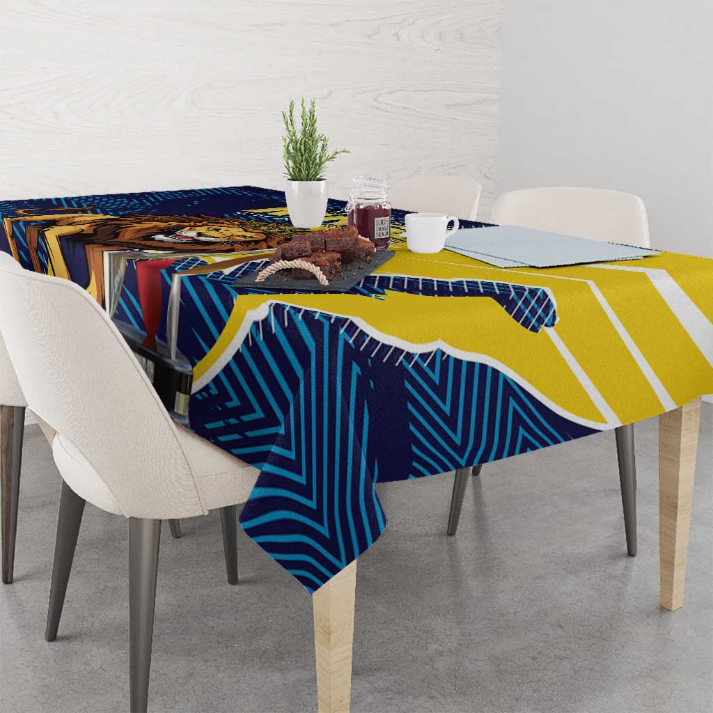 Kings Saint Lucia Champions Cricket Tablecloth St Lucia Glory Awaits - Wonder Print Shop