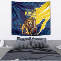 Kings Saint Lucia Champions Cricket Tapestry St Lucia Glory Awaits - Wonder Print Shop