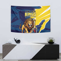 Kings Saint Lucia Champions Cricket Tapestry St Lucia Glory Awaits - Wonder Print Shop