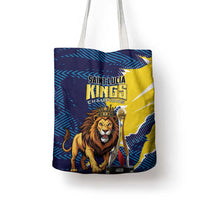 Kings Saint Lucia Champions Cricket Tote Bag St Lucia Glory Awaits - Wonder Print Shop