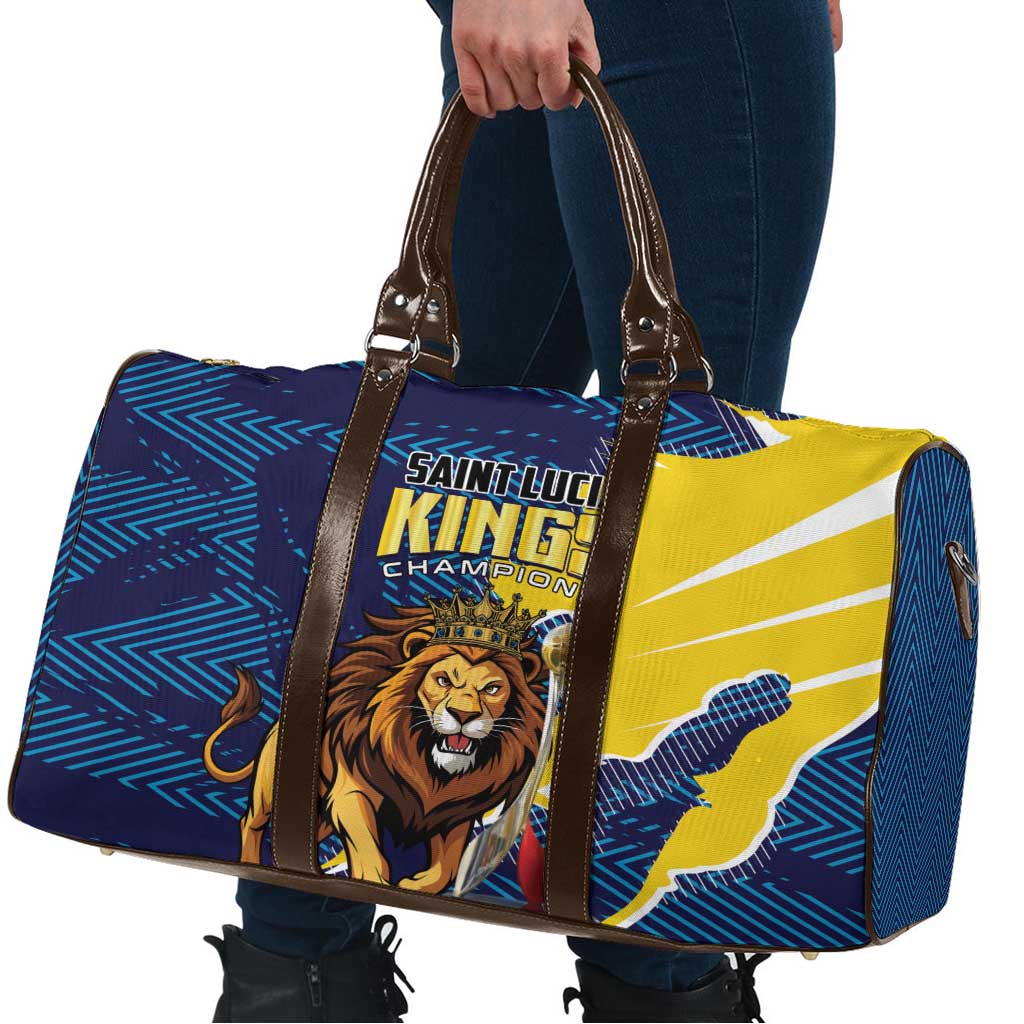 Kings Saint Lucia Champions Cricket Travel Bag St Lucia Glory Awaits - Wonder Print Shop