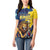 Custom Kings Saint Lucia Champions Cricket Women Polo Shirt St Lucia Glory Awaits - Wonder Print Shop