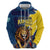 Custom Kings Saint Lucia Champions Cricket Zip Hoodie St Lucia Glory Awaits - Wonder Print Shop