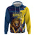 Custom Kings Saint Lucia Champions Cricket Zip Hoodie St Lucia Glory Awaits - Wonder Print Shop