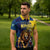 Custom Kings Saint Lucia Champions Cricket Zipper Polo Shirt St Lucia Glory Awaits - Wonder Print Shop