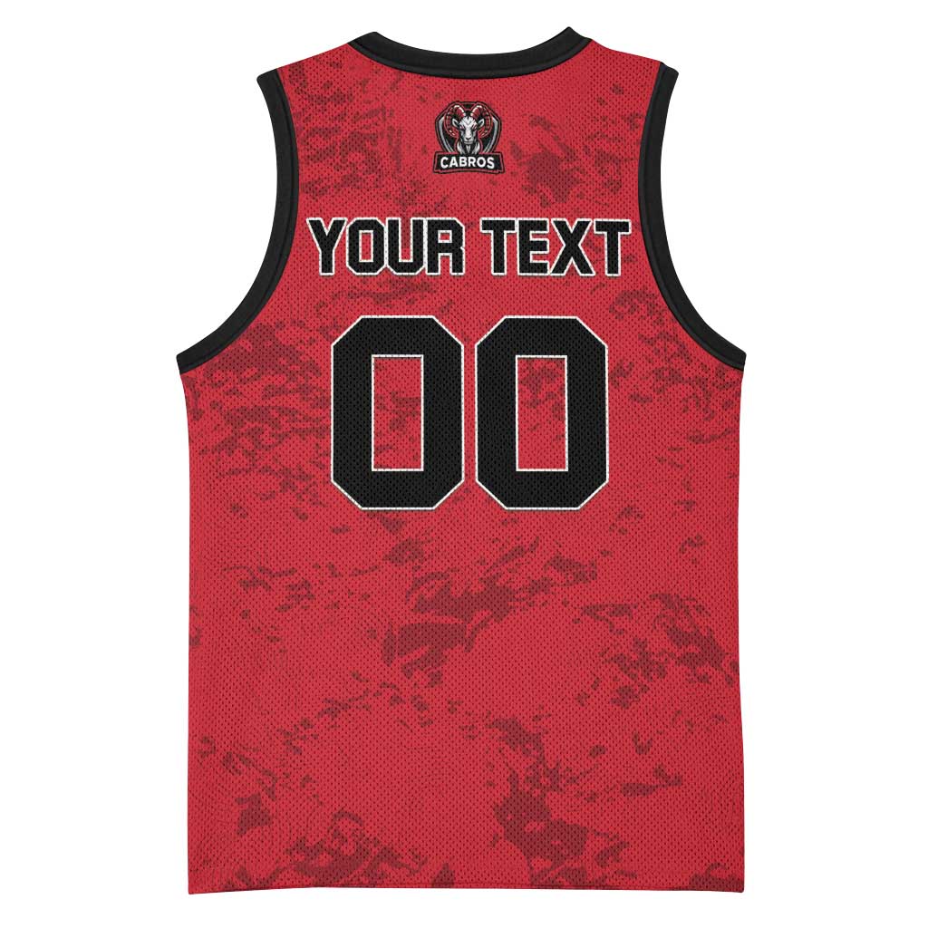 Cabros Guatemala Rugby Custom Basketball Jersey Somos Cabros Vamos Cabros - Wonder Print Shop
