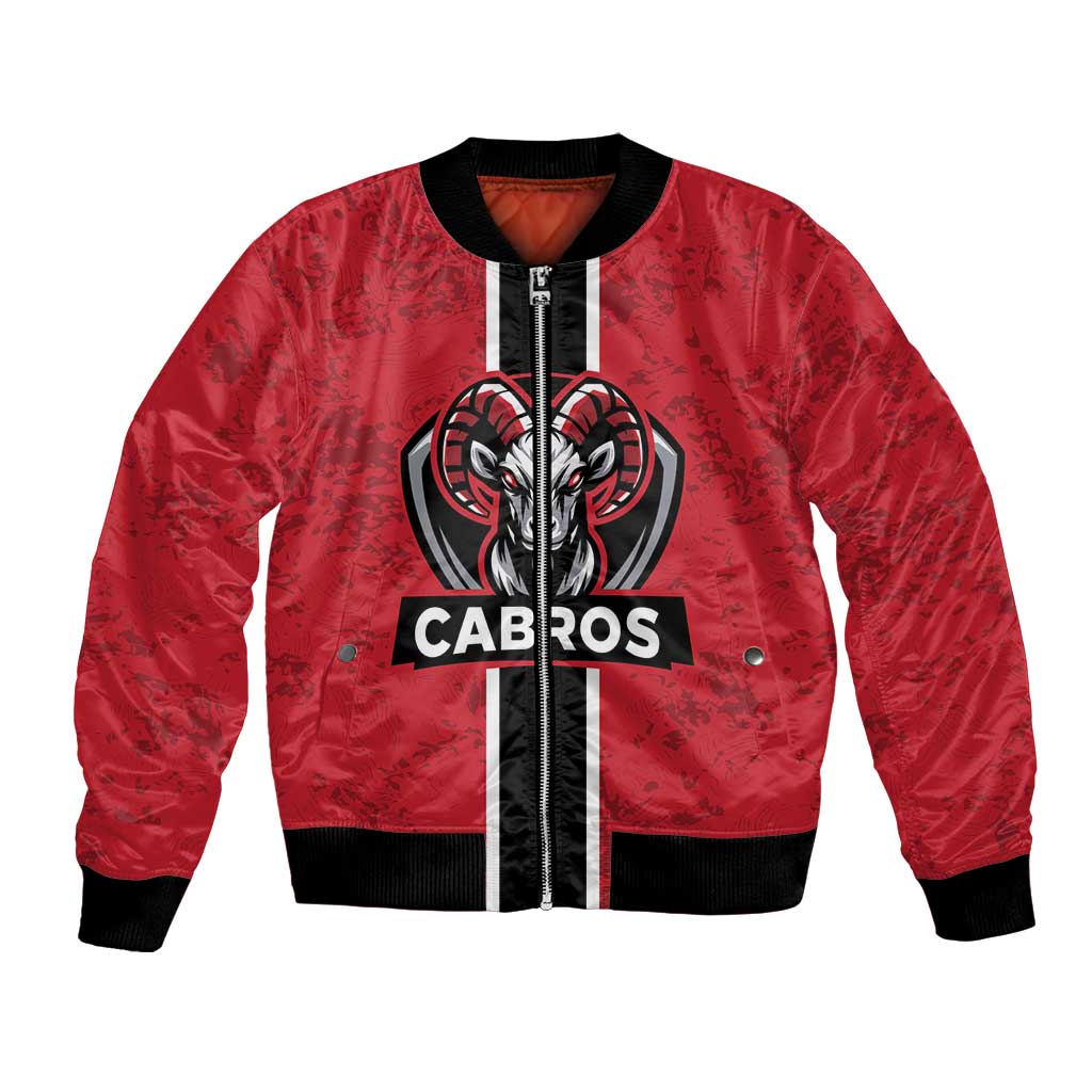 Cabros Guatemala Rugby Custom Bomber Jacket Somos Cabros Vamos Cabros - Wonder Print Shop