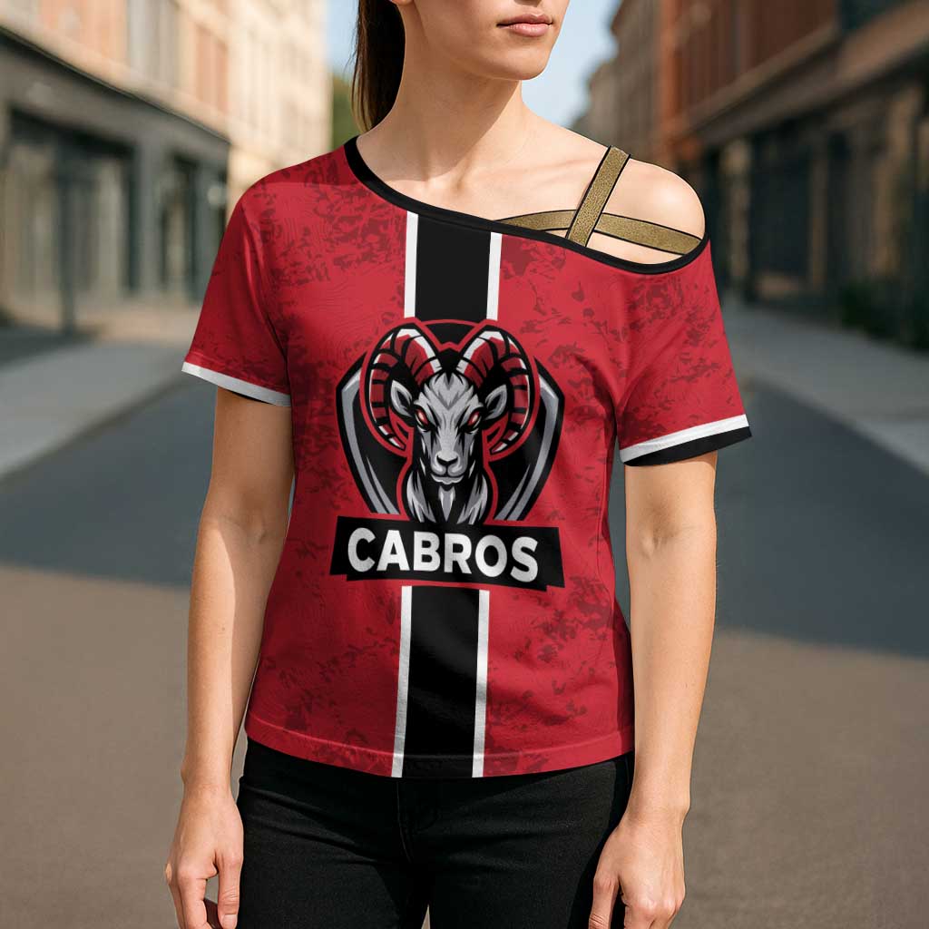 Cabros Guatemala Rugby Custom Cross Shoulder Shirt Somos Cabros Vamos Cabros - Wonder Print Shop