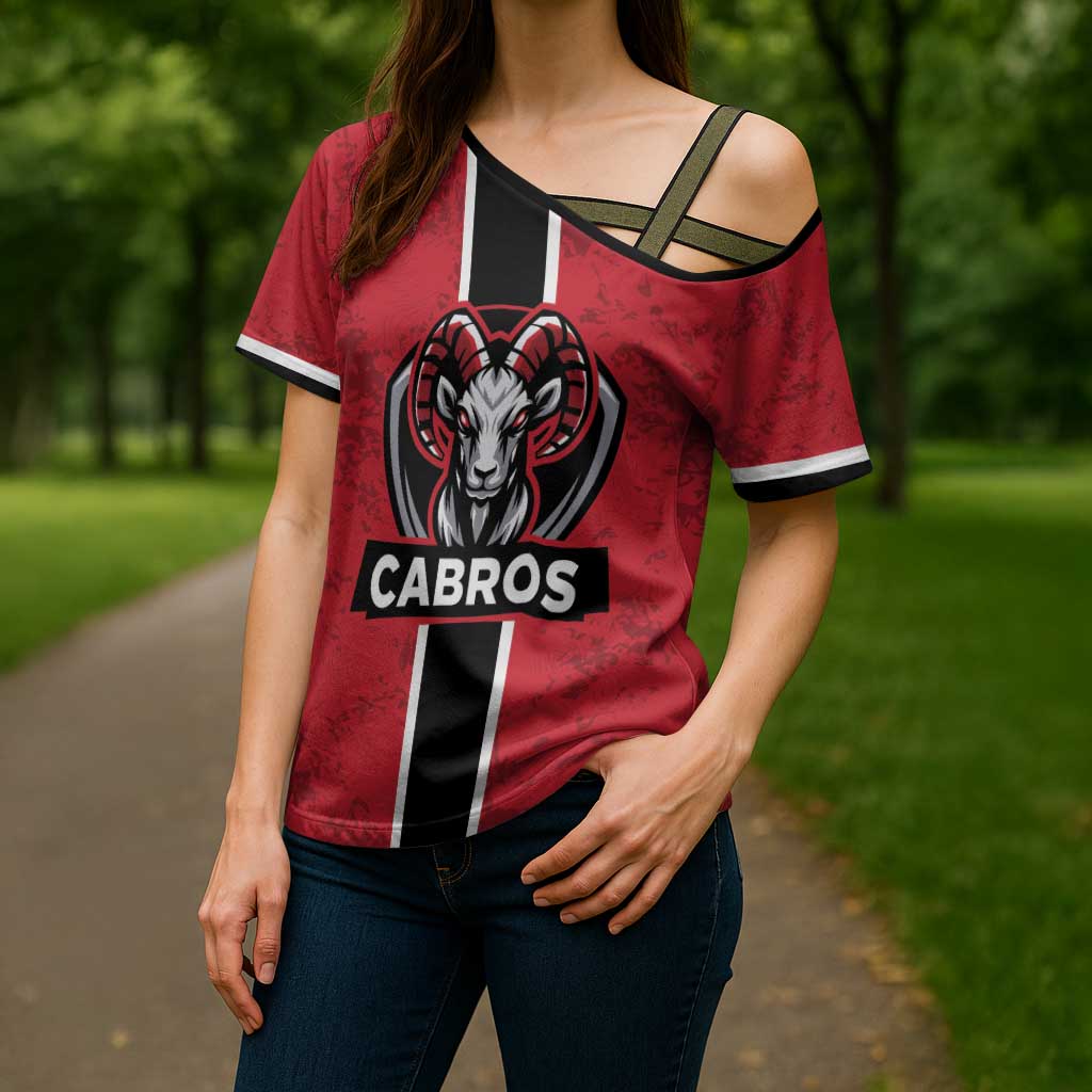Cabros Guatemala Rugby Custom Cross Shoulder Shirt Somos Cabros Vamos Cabros - Wonder Print Shop