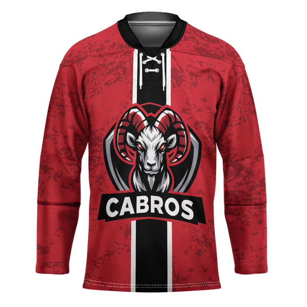 Cabros Guatemala Rugby Custom Hockey Jersey Somos Cabros Vamos Cabros - Wonder Print Shop