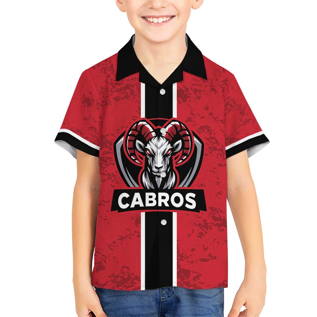 Cabros Guatemala Rugby Custom Kid Hawaiian Shirt Somos Cabros Vamos Cabros - Wonder Print Shop