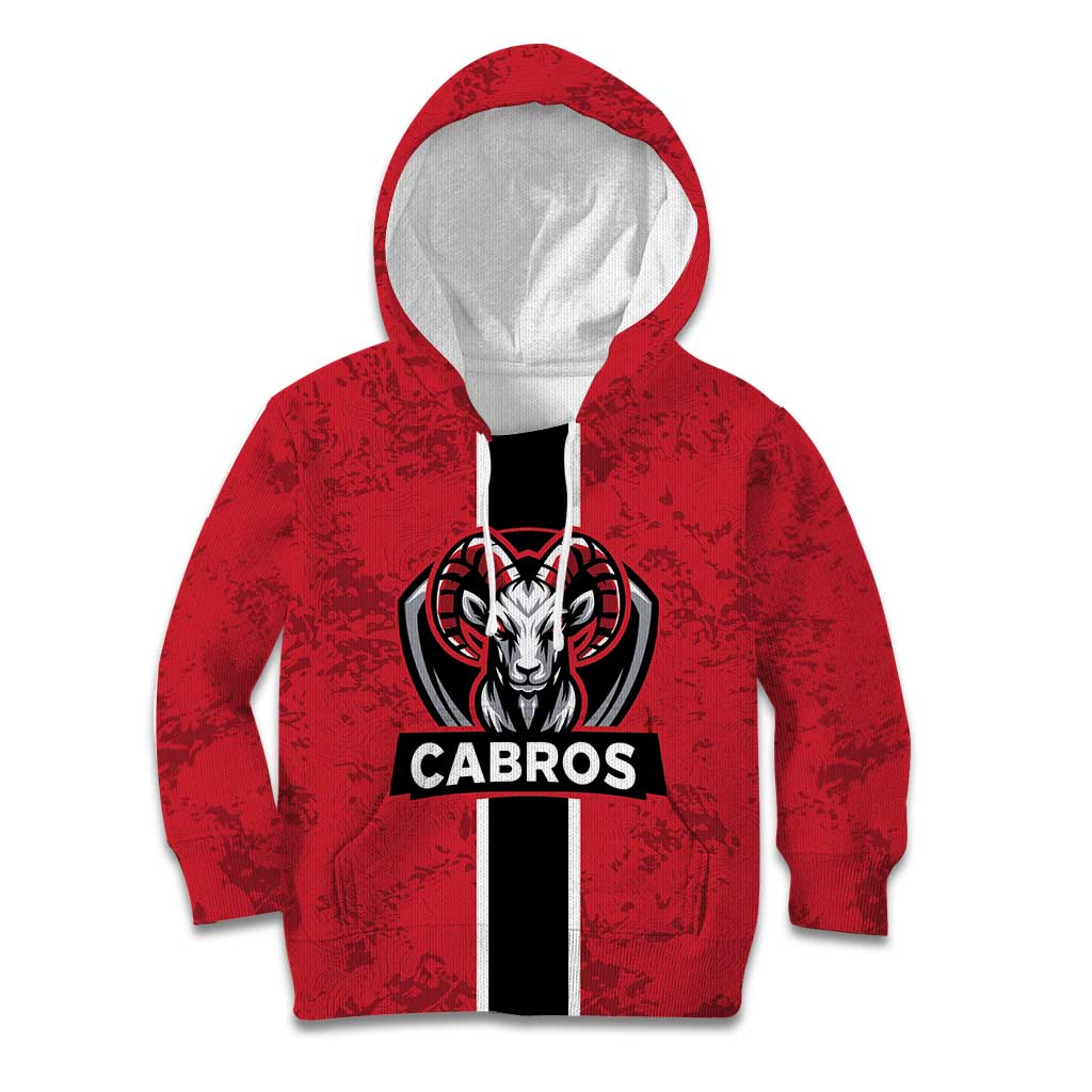 Cabros Guatemala Rugby Custom Kid Hoodie Somos Cabros Vamos Cabros - Wonder Print Shop