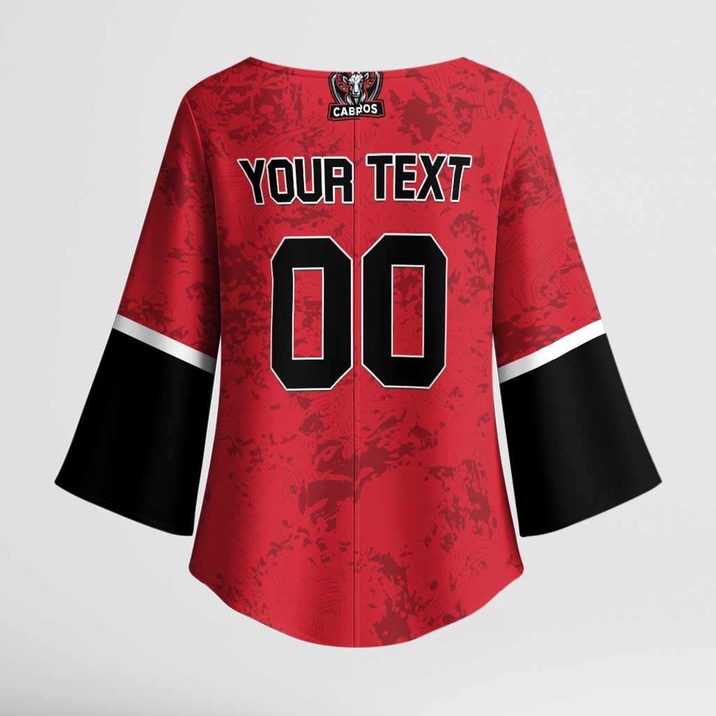 Cabros Guatemala Rugby Custom Kimono Sleeve Blouse Somos Cabros Vamos Cabros - Wonder Print Shop