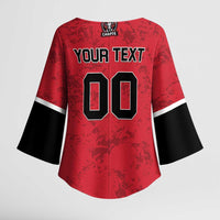 Cabros Guatemala Rugby Custom Kimono Sleeve Blouse Somos Cabros Vamos Cabros - Wonder Print Shop