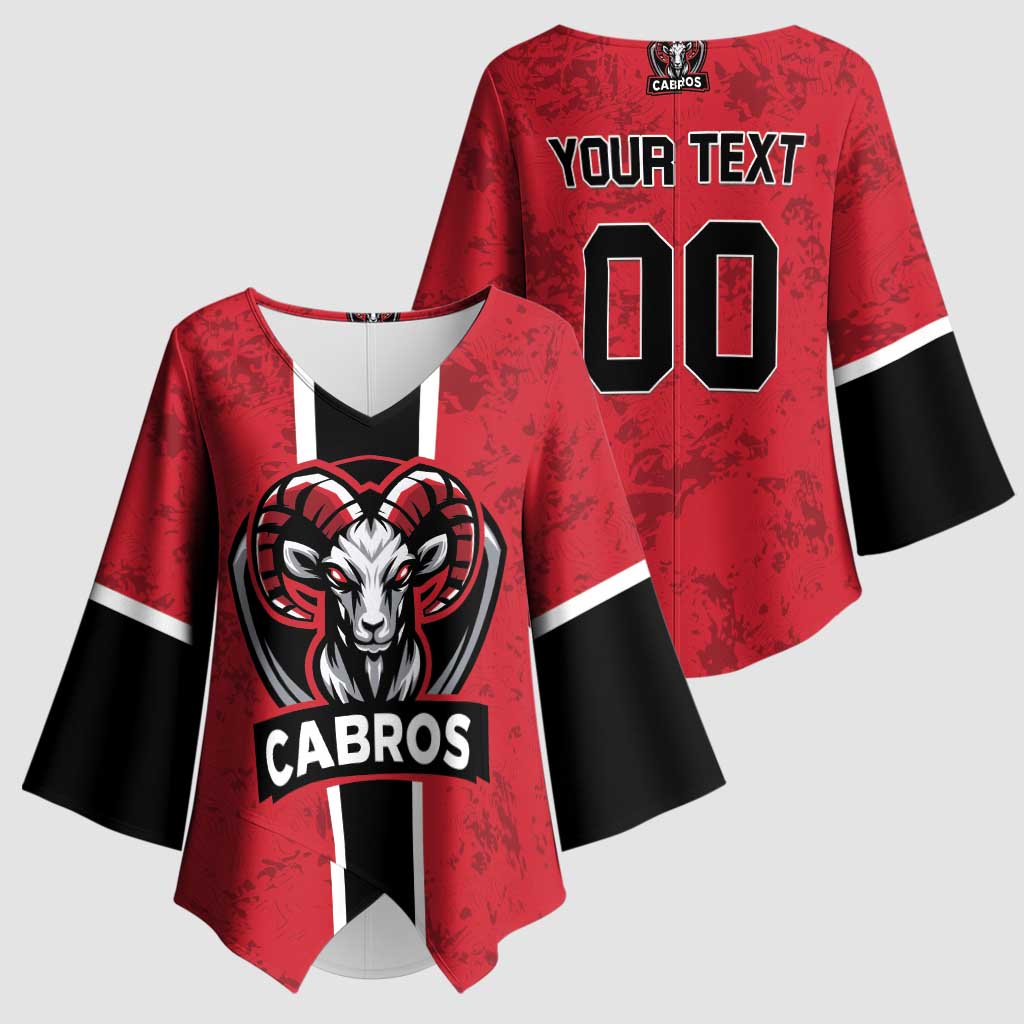 Cabros Guatemala Rugby Custom Kimono Sleeve Blouse Somos Cabros Vamos Cabros - Wonder Print Shop