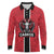 Cabros Guatemala Rugby Custom Long Sleeve Polo Shirt Somos Cabros Vamos Cabros - Wonder Print Shop