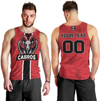 Cabros Guatemala Rugby Custom Men Tank Top Somos Cabros Vamos Cabros - Wonder Print Shop