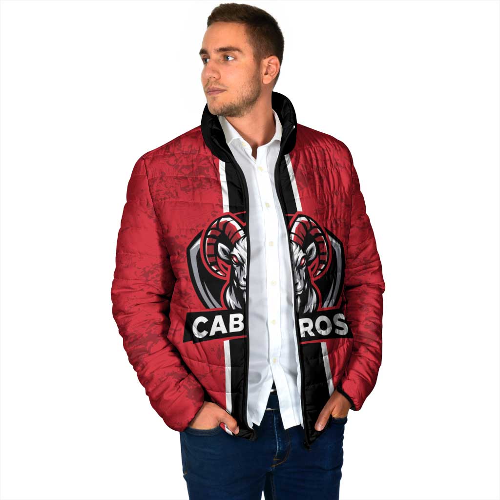 Cabros Guatemala Rugby Custom Padded Jacket Somos Cabros Vamos Cabros - Wonder Print Shop