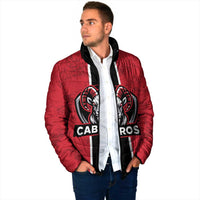 Cabros Guatemala Rugby Custom Padded Jacket Somos Cabros Vamos Cabros - Wonder Print Shop