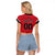 Cabros Guatemala Rugby Custom Raglan Cropped T Shirt Somos Cabros Vamos Cabros - Wonder Print Shop