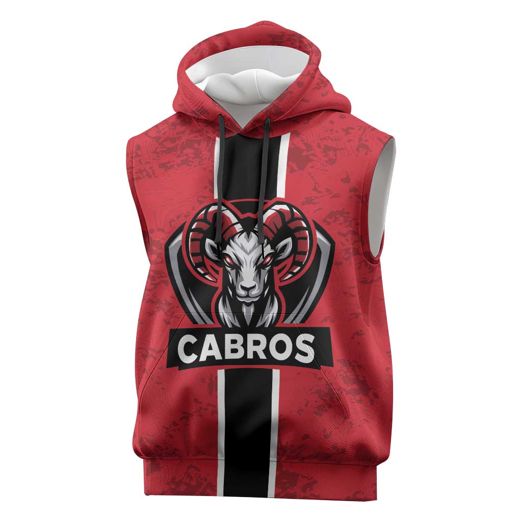 Cabros Guatemala Rugby Custom Sleeveless Hoodie Somos Cabros Vamos Cabros - Wonder Print Shop