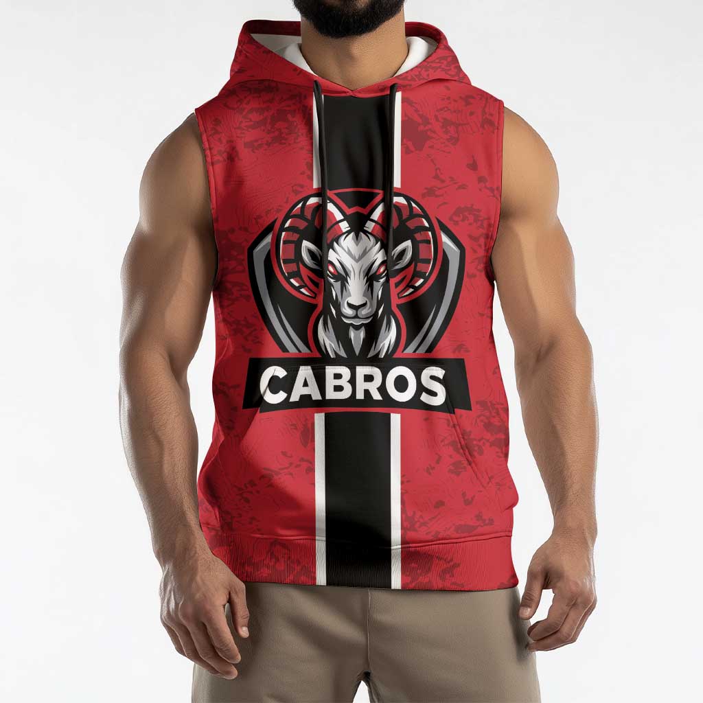 Cabros Guatemala Rugby Custom Sleeveless Hoodie Somos Cabros Vamos Cabros - Wonder Print Shop