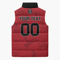 Cabros Guatemala Rugby Custom Sleeveless Puffer Jacket Somos Cabros Vamos Cabros - Wonder Print Shop