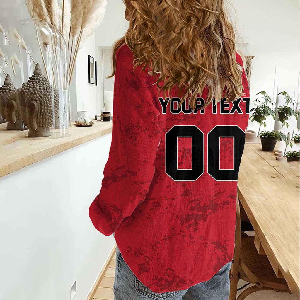 Cabros Guatemala Rugby Custom Women Casual Shirt Somos Cabros Vamos Cabros - Wonder Print Shop