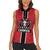 Cabros Guatemala Rugby Custom Women Sleeveless Polo Shirt Somos Cabros Vamos Cabros - Wonder Print Shop