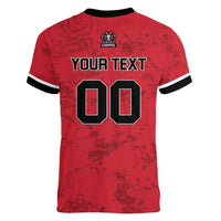 Cabros Guatemala Rugby Custom Women V-Neck T-Shirt Somos Cabros Vamos Cabros - Wonder Print Shop