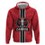 Cabros Guatemala Rugby Custom Zip Hoodie Somos Cabros Vamos Cabros - Wonder Print Shop