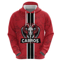 Cabros Guatemala Rugby Custom Zip Hoodie Somos Cabros Vamos Cabros - Wonder Print Shop